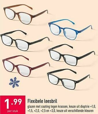ALDI Flexibele leesbril aanbieding