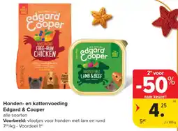 Carrefour Market Honden en kattenvoeding edgard & cooper aanbieding