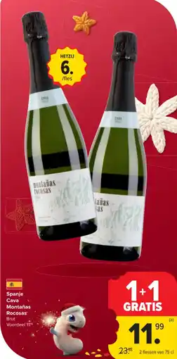 Carrefour Market Spanje cava montañas rocosas aanbieding