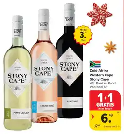 Carrefour Market Zuid-afrika western cape stony cape aanbieding