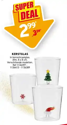 Trafic Kerstglas aanbieding