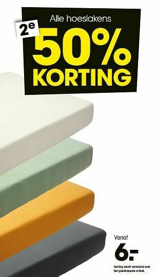 Alle hoeslakens