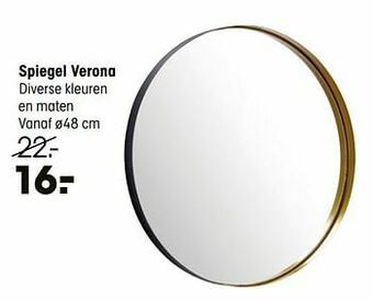 Kwantum Spiegel verona aanbieding