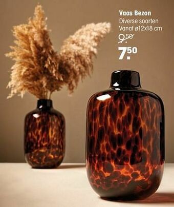 Kwantum Vaas bezon aanbieding
