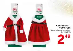 Trafic Kerstoutfit voor fles aanbieding