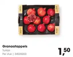 Hanos Granaatappels aanbieding