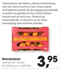 Hanos Mandarijnen aanbieding