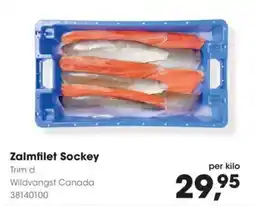 Hanos Zalmfilet sockey aanbieding