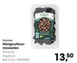 Hanos Premier hangcultuur mosselen aanbieding