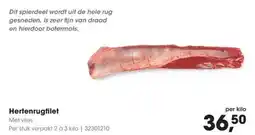 Hanos Hertenrugfilet aanbieding