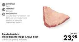 Hanos Runderliesstuk canadian heritage angus beef aanbieding