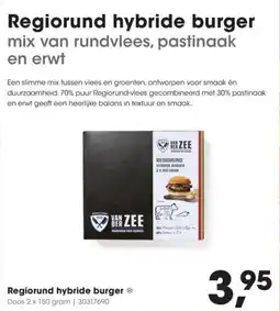 Hanos Regiorund hybride burger aanbieding