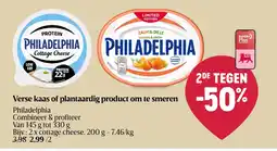 Delhaize Verse kaas of plantaardig product om te smeren aanbieding