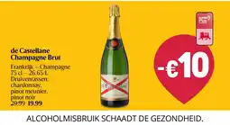 Delhaize de Castellane Champagne Brut aanbieding