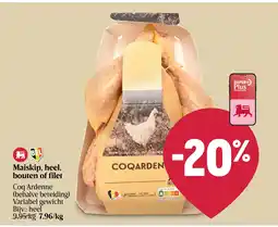 Delhaize Maiskip, heel, bouten of filet aanbieding