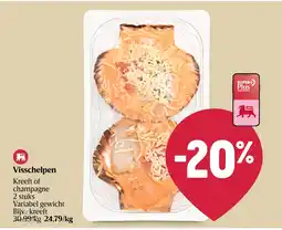 Delhaize Visschelpen aanbieding