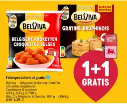 Delhaize Frietspecialiteit of gratin aanbieding