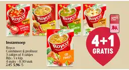 Delhaize Instantsoep aanbieding