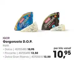 Hanos Igor gorgonzola d.o.p. aanbieding