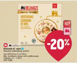Delhaize IJsstronk of -taart aanbieding