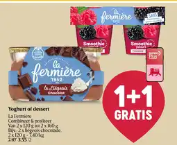 Delhaize Yoghurt of dessert aanbieding