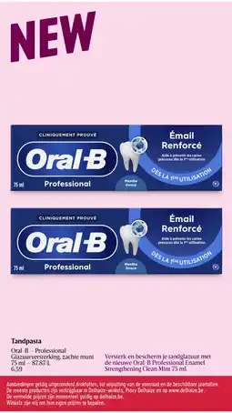 Delhaize Tandpasta aanbieding