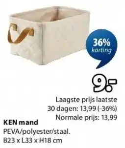 Jysk Ken Mand aanbieding