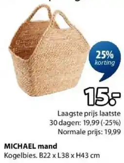 Jysk Michael Mand aanbieding