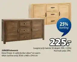 Jysk Jungen Dressoir aanbieding