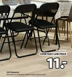Jysk Viuf Klapstoel aanbieding