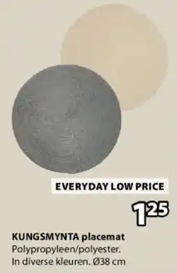 Jysk Kungsmynta Placemat aanbieding