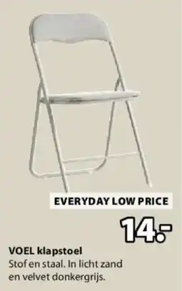 Jysk Voel Klapstoel aanbieding