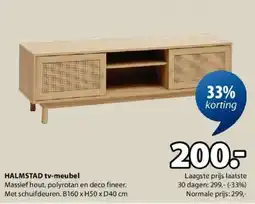 Jysk Halmstad TV Meubel aanbieding