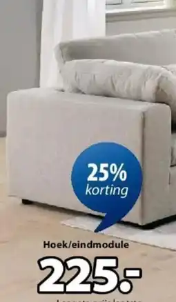 Jysk Lyby Modulaire Bank aanbieding