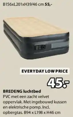 Jysk Bredeng Luchtbed aanbieding