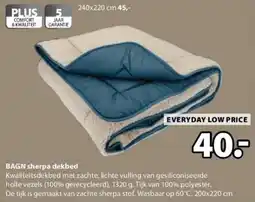 Jysk Bagn Sherpa Dekbed aanbieding