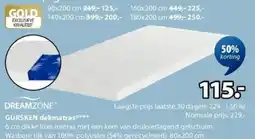 Jysk Gursken dekmatras aanbieding