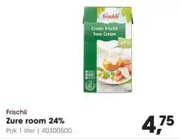 Hanos Frischli Zure room 24% aanbieding