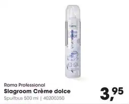 Hanos Rama Professional Slagroom Crème dolce Spuitbus aanbieding
