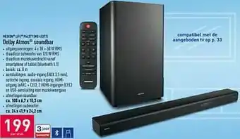 ALDI Medion life p64377 md 45377 dolby atmos soundbar aanbieding