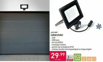 ALDI Light zone ledverstraler aanbieding