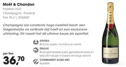 Hanos Moët & Chandon Impérial brut aanbieding