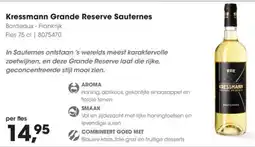 Hanos Kressmann Grande Reserve Sauternes aanbieding