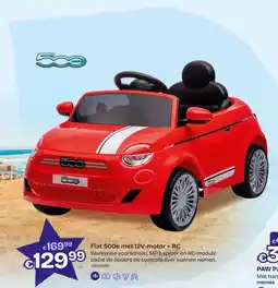 Dreamland Fiat 500e met 12V-motor + RC aanbieding