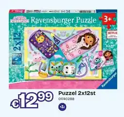 Dreamland Puzzel 2x12st aanbieding
