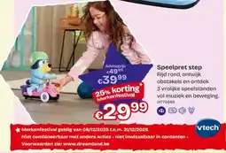 Dreamland Speelpret step aanbieding