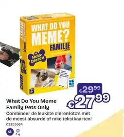Dreamland What Do You Meme Family Pets Only aanbieding
