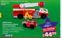 Dreamland PAW Patrol Fire Rescue Deluxе Fire Truck 50cm aanbieding
