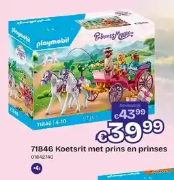 Dreamland 71846 Koetsrit met prins en prinses aanbieding
