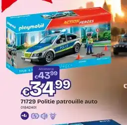Dreamland 71729 Politie patrouille auto aanbieding